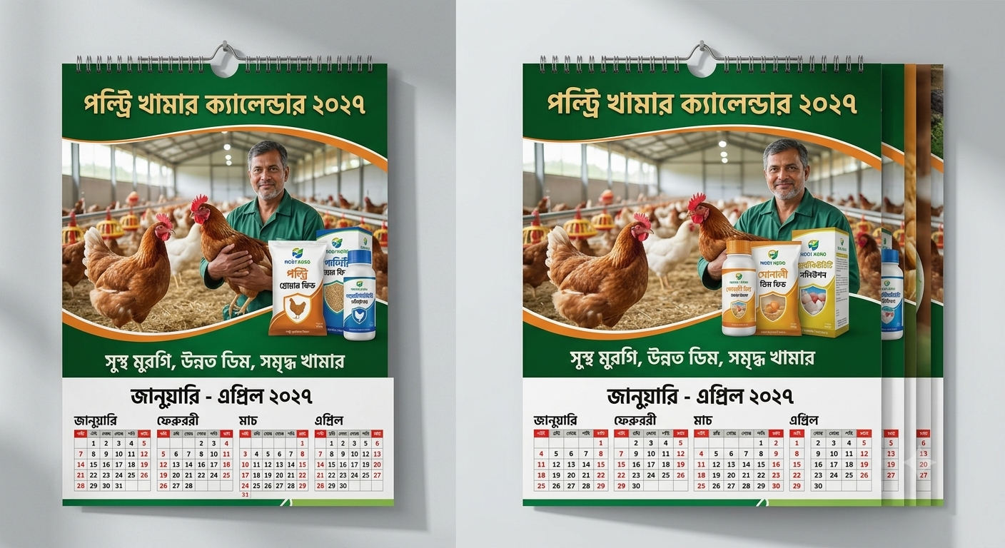 Poultry Farm Calendar 2027 in Bangladesh